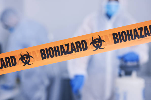 Professional Biohazard Cleanup technician working in Snyder, CO